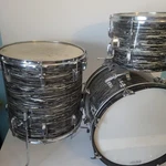 Ringo! 1966 Ludwig Black Oyster Pearl Vtg 60S Drum Set 13/16/20 Keystone Badge. Fixed Price $3600.00.