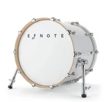 Efnote Kick Drum Bass White Sparkle EFD-K2015-WS. Fixed Price $1090.00.