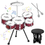 Upgraded Kids Drum Set, Piece Toy For Toddlers 3-5 Band Rock Jazz .... Fixed Price $35.61.