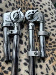 Pearl Export Rack Tom Drum Arms 7/8 Set Pair. Fixed Price $35.00.