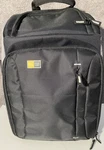 Case Logic TBC-411 Compact Dslr Camera & Tablet Backpack Black Yellow Interior. Fixed Price $15.00.
