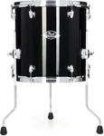 Pearl Export Floor Tom - 14 Inches, Jet Black. Fixed Price $210.79.