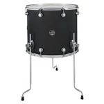 Dw Performance Floor Tom 18X16 Hard Satin Charcoal Metallic. Fixed Price $824.00.
