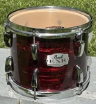 Pearl Export 10" Exr Tom Drum Red Strata. Fixed Price $130.00.