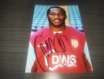 Eric Djemba-djemba Hand Signed Aston Villa Club Autograph Card. Fixed Price $22.00.