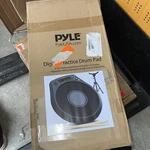 Pyle Digital Practice Drum Pad- 8 Rechargeable W/ Lcd Display. Fixed Price $74.99.