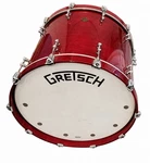Gretsch 22 New Classic Bass Drum Deep Cherry Gloss. Fixed Price $750.00.