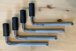 4X New Roland L-rod For Clamps/mounts 8" Mesh Pad, 10" 12" TD-17 27 50. Fixed Price $59.99.