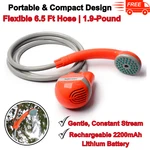 Ivation Battery Powered Handheld Portable Outdoor Camping Shower Rechargeable. Fixed Price $47.39.