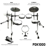 Pintech PDK1000 Electronic Drum Kit - Rack Setup With Tc Cymbals. Fixed Price $899.99.