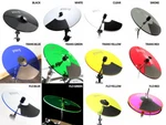 Pintech Visulite Professional Cymbals - 18 Inch Dual Zone Chokeable Crash. Fixed Price $254.99.