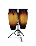 Latin Percussion Lp City Wood Congas 10" & 11" Set - Vintage Sunburst. Fixed Price $399.99.