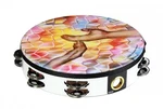 Remo 10" Praise Tambourine With 2 Rows Of 8 Jingles, Uplifted Hands Finish. Fixed Price $67.96.