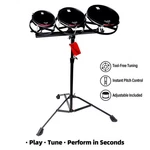 Roto Tom Drum Set 6 8 10" W/ Stand Tool-free Tuning Adjustable Pitch Percussion. Fixed Price $159.99.
