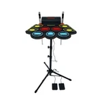 (9 Pads) Electronic Set With Light Up Drumsticks Stand, D.... Fixed Price $105.76.