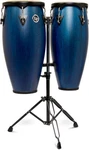 Latin Percussion City Ii Conga Set - Blue. Fixed Price $429.99.