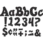 Black Sassy Solids 5" Letters Teacher Created Resources TCR75262. Fixed Price $13.99.