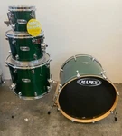 Mapex Pro 4-PIECE Maple Drum Set Emerald Green 22/16/12/8 PM7287U. Fixed Price $774.00.