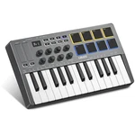 Lekato Usb 25 Midi Keyboard Controller Bluetooth 8 Rgb Backlit Trigger Pads. Fixed Price $61.99.