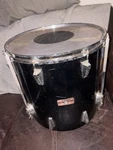 Vintage 1980S Yamaha Stage Birch Large Floor Tom Raven Black FT-516GA. Fixed Price $299.99.