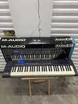 M-audio Axiom Usb Midi Keyboard Controller 61-KEY Semi-weighted Black Pads. Fixed Price $249.00.