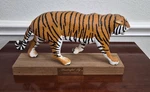One Of Kind Vintage Hand Carved Painted Tiger By Hollis Musgrove. Fixed Price $25.00.