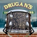 1960S Slingerland 8X12 Tom Drum Single Capri Pearl. Fixed Price $411.99.