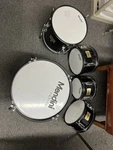 Mendini By Cecilio Kids - Starter Kit W/bass, Toms, Snare, Black Set. Fixed Price $79.99.