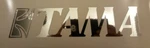 Tama Drums Logo 9" X 2" Chrome Die Cut Sticker Decal For Bass. Fixed Price $6.99.