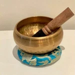Buddha Carved Tibetan Nepal Singing Bowl. Fixed Price $90.00.
