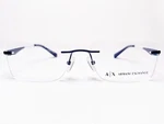 New Armani Exchange AX1039 6113 Mens Eyeglasses Frames Blue Rectangle 56/17 140. Fixed Price $149.99.