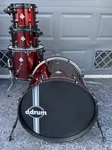Ddrum Set 4-PIECE Kit Shell Pack Diablo Red/ Black. Fixed Price $299.99.