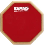 Evans Realfeel 2-SIDED Practice Drum Pad 6-INCH, Sweetwater Exclusive Red. Fixed Price $24.99.