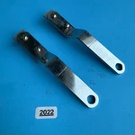 Ludwig Vintage Marching Tri-tom Used Part: Carrier Chrome Side Handle Bar Pair. Fixed Price $9.68.