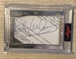 2025 Leaf Pearl Rocky Graziano Cut Signature #1/1 Auto C-237. Fixed Price $550.00.