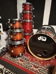 Dw Design Series Shell Pack 4-PEICE Tobacco Burst. Fixed Price $1350.00.
