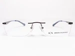 New Armani Exchange AX1039 6006 Mens Eyeglasses Frames Gunmetal Rectangle 56/17. Fixed Price $149.99.