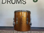 Ludwig 1960S Club Date Floor Tom 14X14" - Gold Sparkle (rewrap). Fixed Price $544.00.