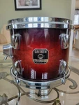 Gretsch Renown,maple Shell,cherry BURST,10" Dia. X 8" Deep Mounted Tom,die Cast.. Fixed Price $173.76.