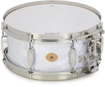 Slingerland Radio King Solid Maple Snare Drum - 5.5 X 14 Inches, White. Fixed Price $1079.10.