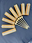 Dobani 8-PIECE Energy Chime Set, Chakras, Meditation, Relax Excellent. Fixed Price $142.50.