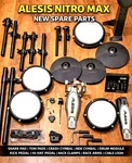 Alesis Nitro Max Mesh Drum Kit Spare Parts Choice Module Pads Cymbals Rack. Fixed Price $167.92.