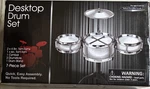 Westminster 7-PIECE Desktop Set Toy Kit With Cymbal Drumsticks Stand. Fixed Price $8.95.