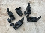 5 Roland Mds Tom Clamps Cymbal Rack Mounts. Fixed Price $34.99.