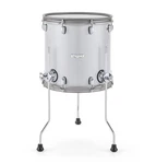 Efnote Floor Tom Drum White Sparkle EFD-T1313-WS. Fixed Price $529.00.