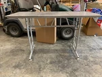 Concert Sound Mixer Table, Stand, Audio, Board, Lighting Effects, Solid Aluminum. Fixed Price $330.00.