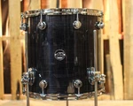 Dw Performance Ebony Stain Floor Tom - 14X14. Fixed Price $714.00.
