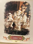 Nib Porcelain Snowman Family Grandeur Noel Collectors Edition 2001 Christmas. Fixed Price $58.97.