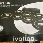 Nos Ivation Portable Electronic Drum Pad Roll-up Rechargeable Kit.. Fixed Price $30.00.
