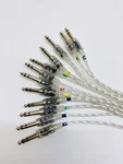 12 Clear Silver Transparent Trigger Cable Kit Wires Snake Cord For Roland Alesis. Fixed Price $69.99.